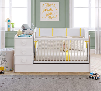 Baby Cotton transformirajući krevetić (na ljuljanje) (70x115-70x160 cm)