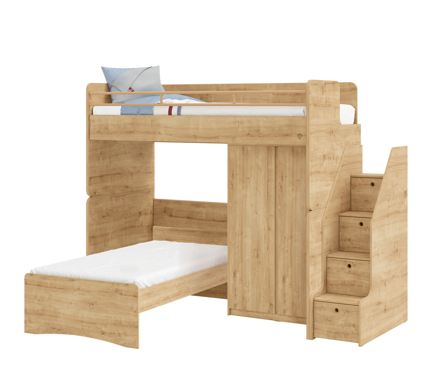 Studio hrast set-3 (90x200 cm)