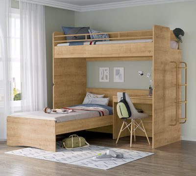 Studio hrast set-8 (90x200 cm)