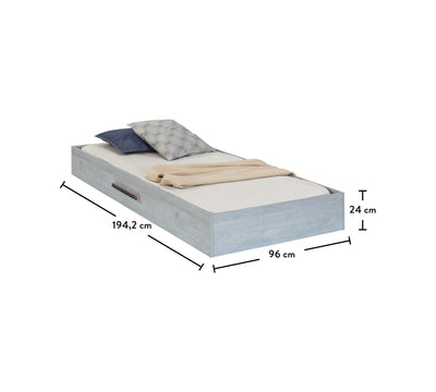 Trio ladica/pomoćni krevet (90x190 cm)