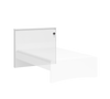 White ravno uzglavlje (120 cm)