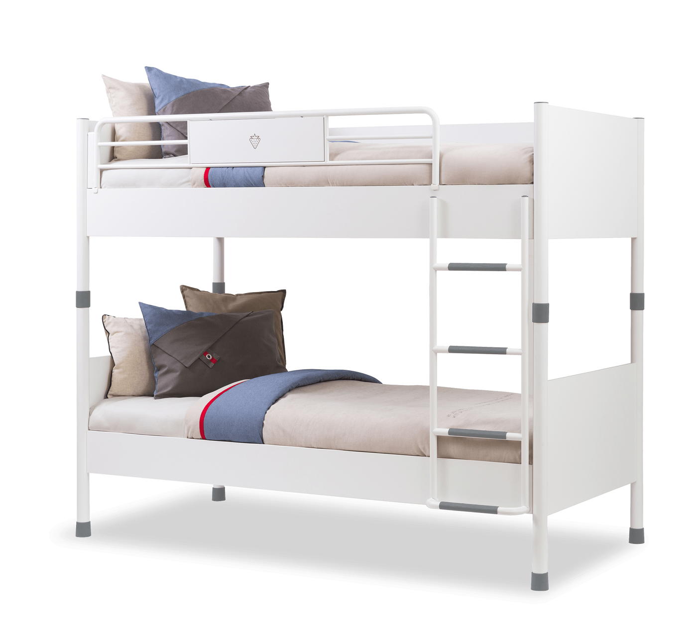 White krevet na sprat (90x200 cm)