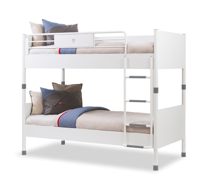 White krevet na sprat (90x200 cm)