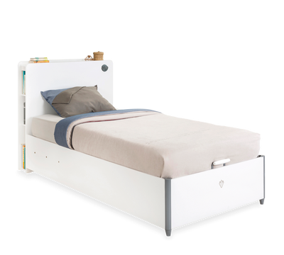 White krevet sa bazom (100x200 cm)