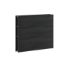 Black uzglavlje sa policama  (120 cm)
