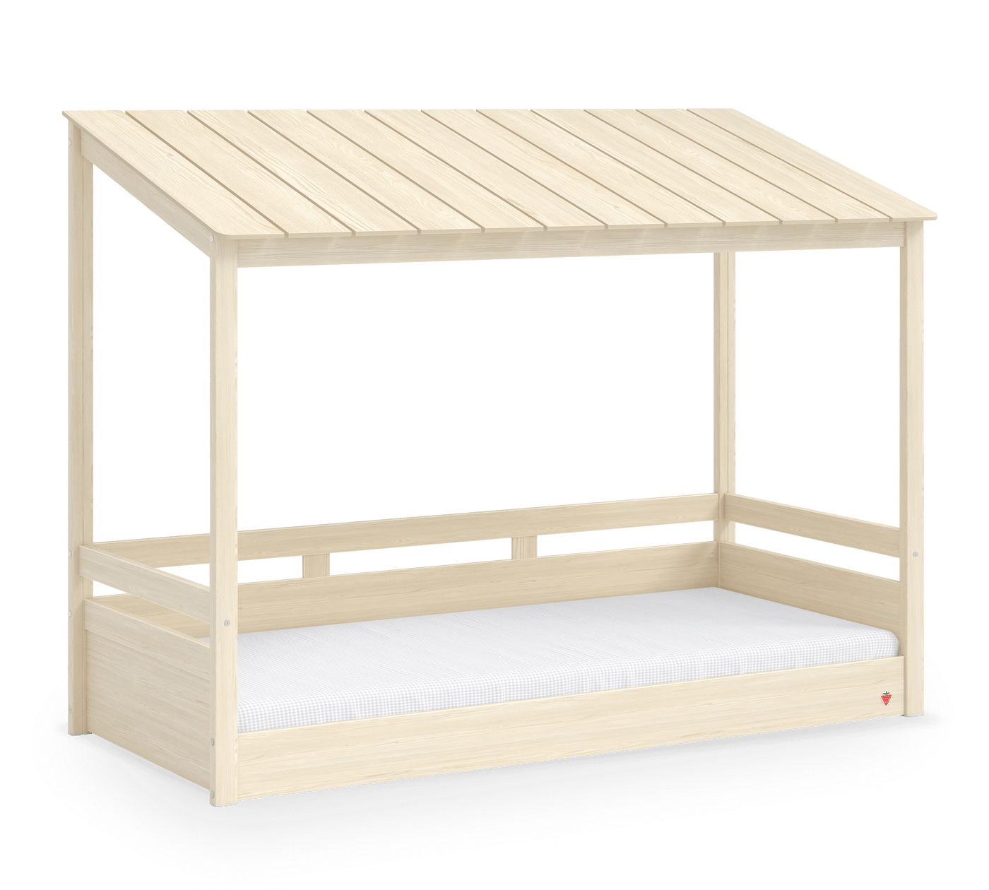Montes prirodni drveni krovni krevet (90x200 cm)