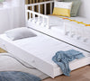 Daybed pomoćni krevet/ladica (Montes White) (90x190 cm)