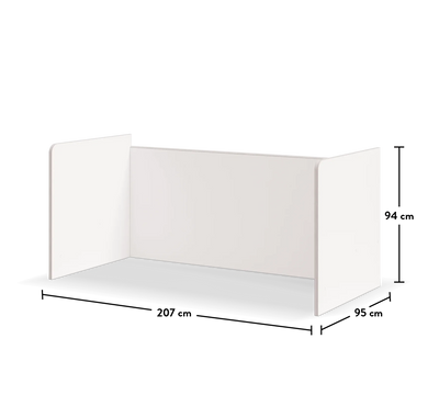 Studio White kutija za krevet na sprat