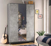 Space Gray trokrilni ormar