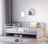 Daybed krevet bez krova (siva) (100x200 cm)