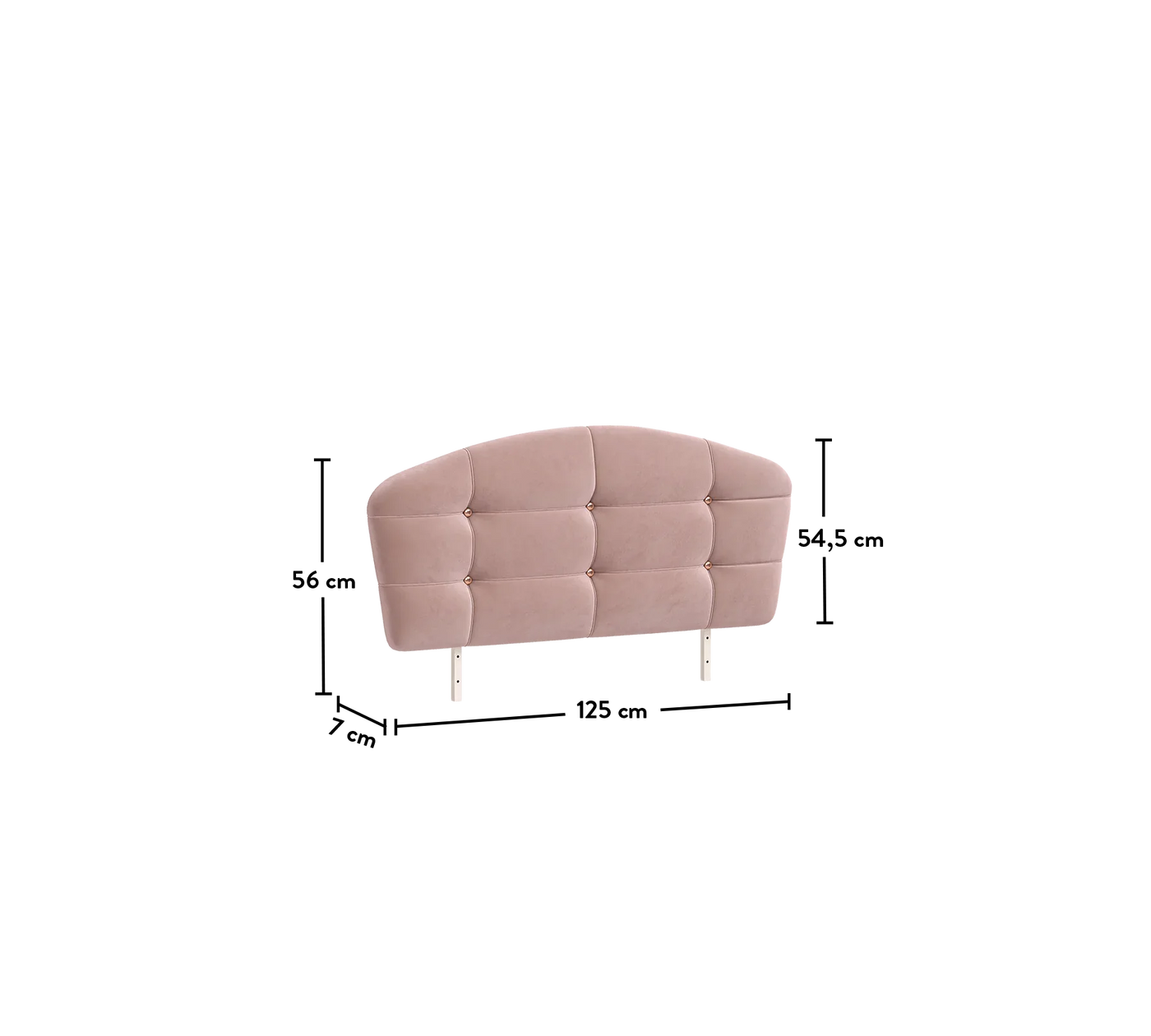 Elegance tapecirano uzglavlje (100 cm)