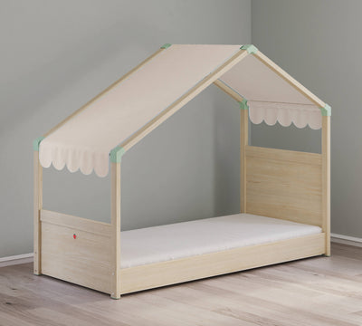 Montes bočna krovna tenda za krevet (krem)