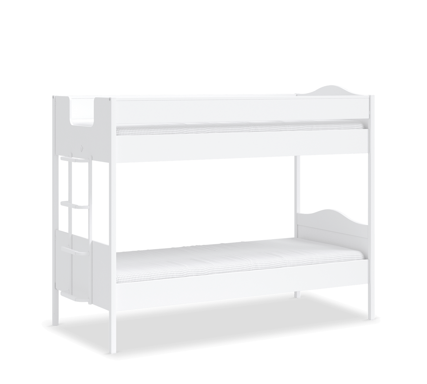 Line krevet na sprat bijeli (90x200 cm)