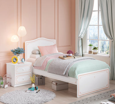 Selena Pink krevet (100x200 cm)
